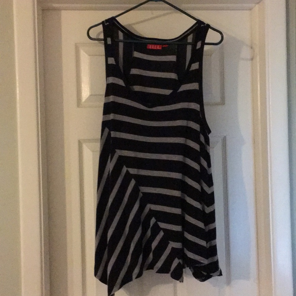 Elle striped tank